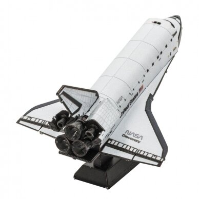 Metalinis 3D konstruktorius " Space Shuttle Discovery " spalvotas