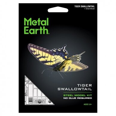 Metalinis 3D konstruktorius "Tiger Swallowtail" 1