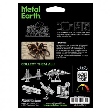 Metalinis 3D konstruktorius "Tarantula" 2