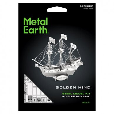 Metalinis 3D konstruktorius "Golden Hind" 2