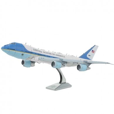 Metalinis 3D konstruktorius lėktuvas Air Force One Metalinis 3D konstruktorius lėktuvas Air Force One