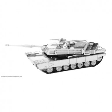 Metalinis 3D konstruktorius "M1 Abrams Tank"