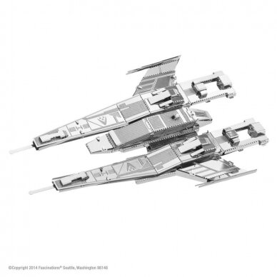 Metalinis 3D konstruktorius Mass Effect SX3 Alliance Fi Metalinis 3D konstruktorius Mass Effect SX3 Alliance Fi