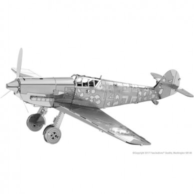 Metalinis 3D konstruktorius "Messerschmitt BF-109"