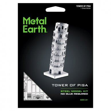 Metalinis 3D konstruktorius Pizos bokštas Metalinis 3D konstruktorius Pizos bokštas