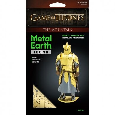 Metalinis 3D konstruktorius Sostų karai Kalnas Metalinis 3D konstruktorius Sostų karai Kalnas