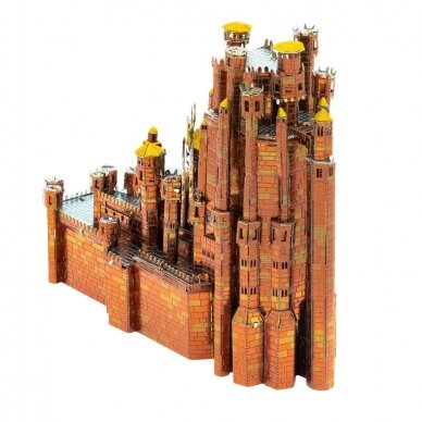 Metalinis 3D konstruktorius Sostų karai Raudonoji pilis
