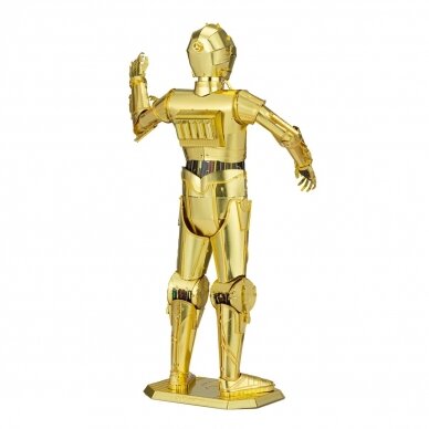 Metalinis 3D konstruktorius STAR WARS "C-3PO" 5 Metalinis 3D konstruktorius STAR WARS "C-3PO" 5