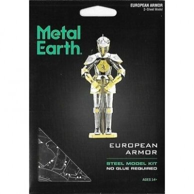 Metalinis 3D konstruktorius "Riteris Armor European" 1