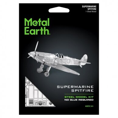 Metalinis 3D konstruktorius "WWII Supermarine Spitfire"