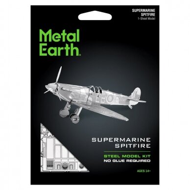 Metalinis 3D konstruktorius "WWII Supermarine Spitfire" 1