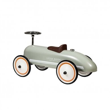 Metalinis RETRO paspiriamas automobilis Alyvuogė 1 Metalinis RETRO paspiriamas automobilis Alyvuogė 1