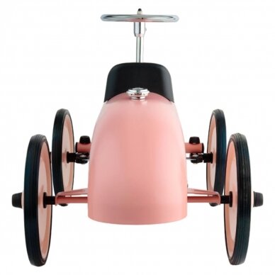 Metalinis RETRO paspiriamas automobilis Rožinė 6 Metalinis RETRO paspiriamas automobilis Rožinė 6