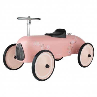 Metalinis RETRO paspiriamas automobilis Rožinė Metalinis RETRO paspiriamas automobilis Rožinė