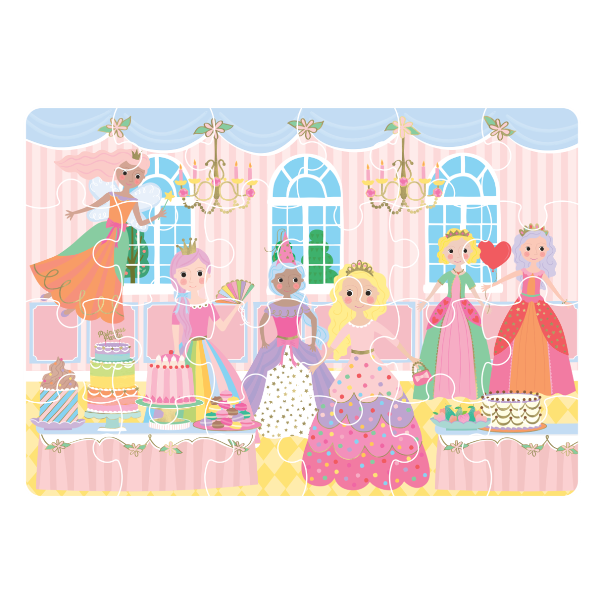 Mini dėlionė, Princesės, 24 det. 2 Mini dėlionė, Princesės, 24 det. 2