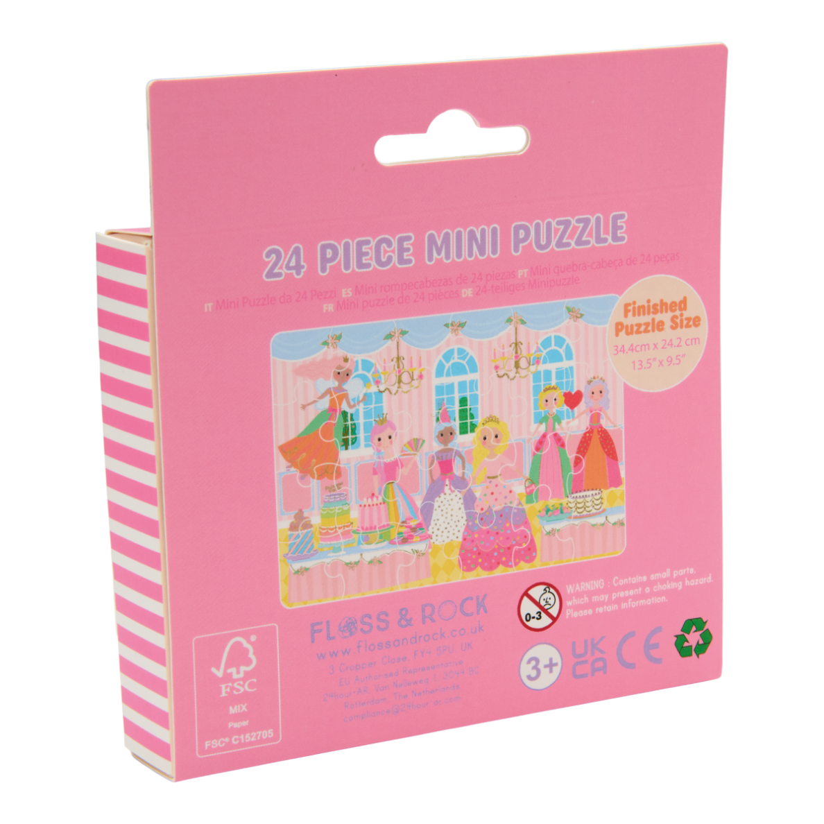 Mini dėlionė, Princesės, 24 det. 3 Mini dėlionė, Princesės, 24 det. 3