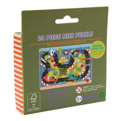 Mini dėlionė, Mašinos, 24 det. 1 Mini dėlionė, Mašinos, 24 det. 1