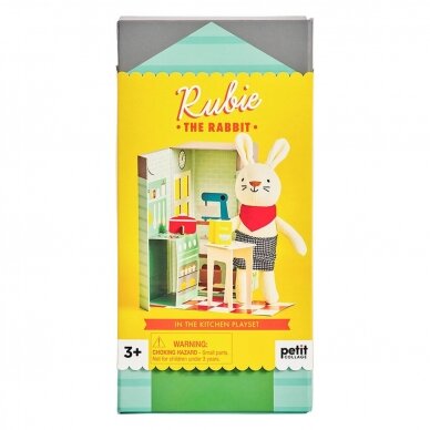 Minkštas žaislas su nameliu "Virtuvės šefas Rubie" 2 Minkštas žaislas su nameliu "Virtuvės šefas Rubie" 2