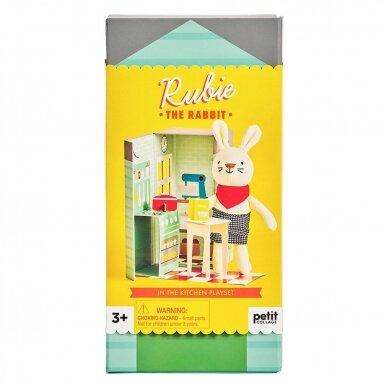 Minkštas žaislas su nameliu "Virtuvės šefas Rubie"