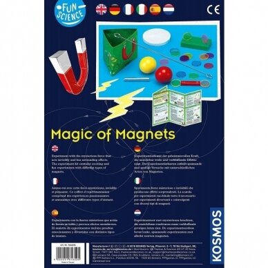 Mokslas linksmai rinkinys "Magnetų magija" 2