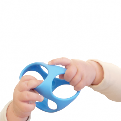 Daugiafunkcinis sensorinis žaislas-kramtukas "Oibo" (mėlynas)