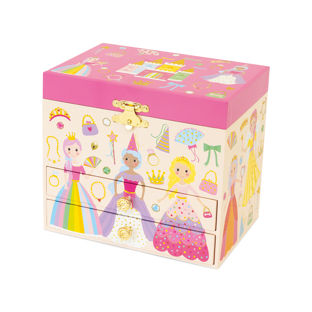 Muzikinė papuošalų dėžutė, Princesė 2 Muzikinė papuošalų dėžutė, Princesė 2