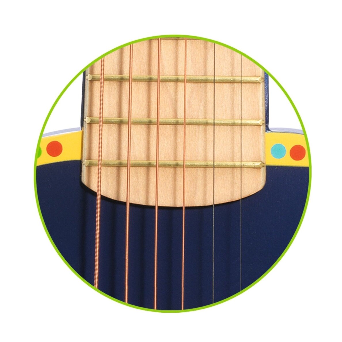 Muzikinis instrumentas Djeco Gitara su 6 stygomis 4 Muzikinis instrumentas Djeco Gitara su 6 stygomis 4