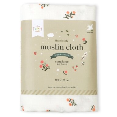 Muslino merliukas Gėlytės, XL Muslino merliukas Gėlytės, XL
