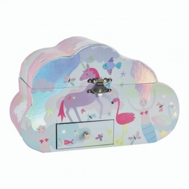 Muzikinė papuošalų dėžutė debesėlis, Fantazija 1 Muzikinė papuošalų dėžutė debesėlis, Fantazija 1