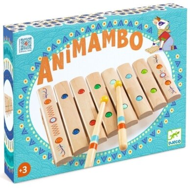 Muzikinis instrumentas Djeco Animambo Ksilofonas Muzikinis instrumentas Djeco Animambo Ksilofonas