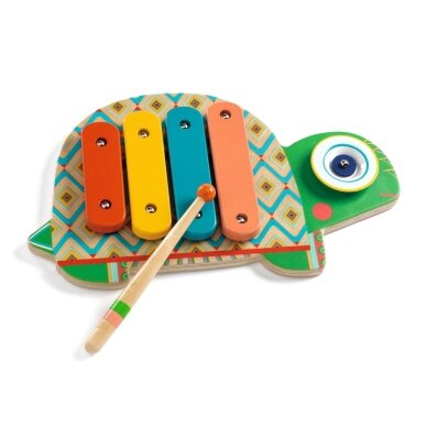 Muzikinis instrumentas Djeco Ksilofonas - Vėžlys Muzikinis instrumentas Djeco Ksilofonas - Vėžlys