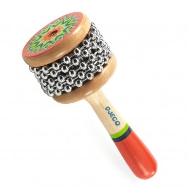 Muzikinis instrumentas Djeco Mini cabassa Muzikinis instrumentas Djeco Mini cabassa