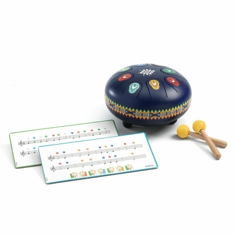 Muzikinis instrumentas Djeco Metalinis būgnas 4 Muzikinis instrumentas Djeco Metalinis būgnas 4