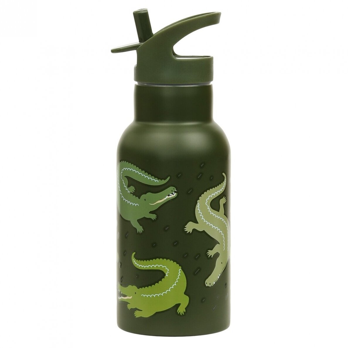 Nerūdijančio plieno gertuvė Krokodiliukai, 350ml 1 Nerūdijančio plieno gertuvė Krokodiliukai, 350ml 1