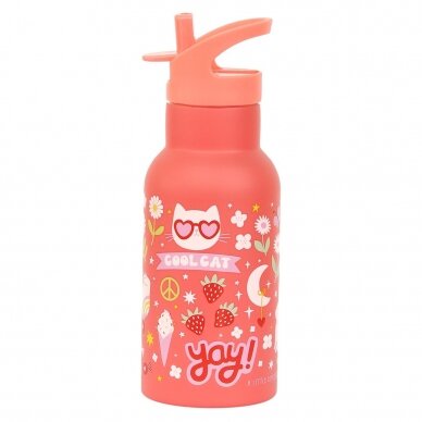 Nerūdijančio plieno gertuvė Linksmybės, 350ml Nerūdijančio plieno gertuvė Linksmybės, 350ml