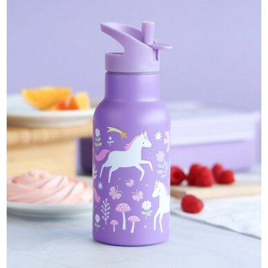 Nerūdijančio plieno gertuvė Vienaragio svajonė, 350ml Nerūdijančio plieno gertuvė Vienaragio svajonė, 350ml