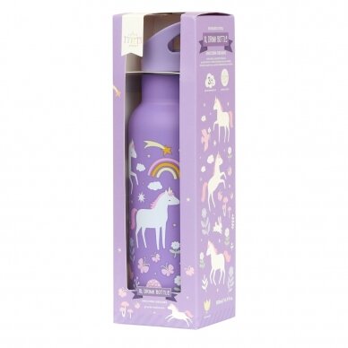 Nerūdijančio plieno gertuvė Vienaragio svajonė, XL 500ml 3 Nerūdijančio plieno gertuvė Vienaragio svajonė, XL 500ml 3