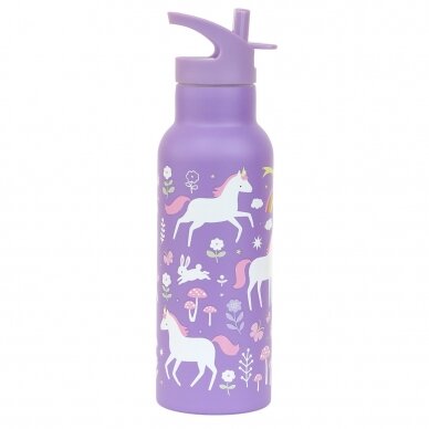 Nerūdijančio plieno gertuvė Vienaragio svajonė, XL 500ml 4 Nerūdijančio plieno gertuvė Vienaragio svajonė, XL 500ml 4
