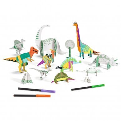 Nuspalvink - Surink - Žaisk - Djeco Dinozaurai Nuspalvink - Surink - Žaisk - Djeco Dinozaurai