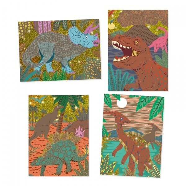 Nutrinamų kortelių rinkinys Dinozaurai 2 Nutrinamų kortelių rinkinys Dinozaurai 2
