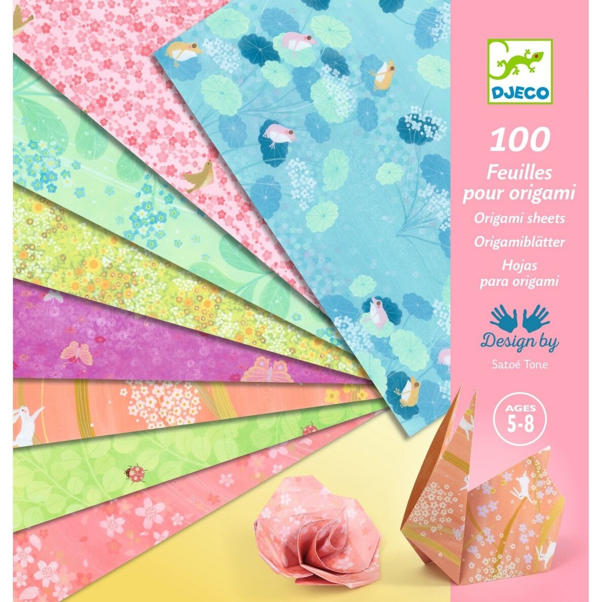Origami 100 lapų Pavasaris 4