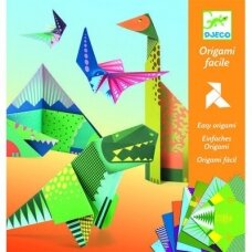 Origami rankdarbis „Dinozaurai“