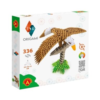 Origami 3D rankdarbis Erelis 2551 Origami 3D rankdarbis Erelis 2551