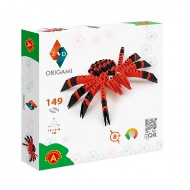 Origami 3D rankdarbis Voras Origami 3D rankdarbis Voras