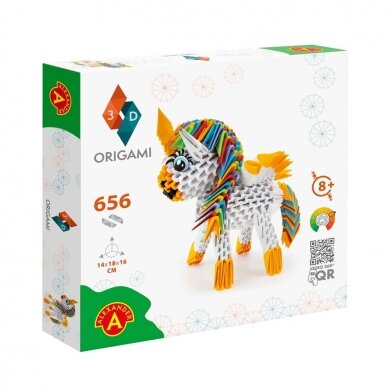 Origami 3D rankdarbis Vienaragis 2556 1