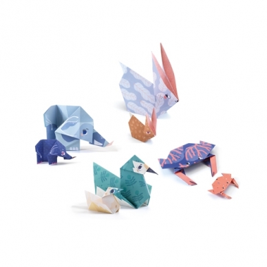 Origami rankdarbis „Šeima“ 2