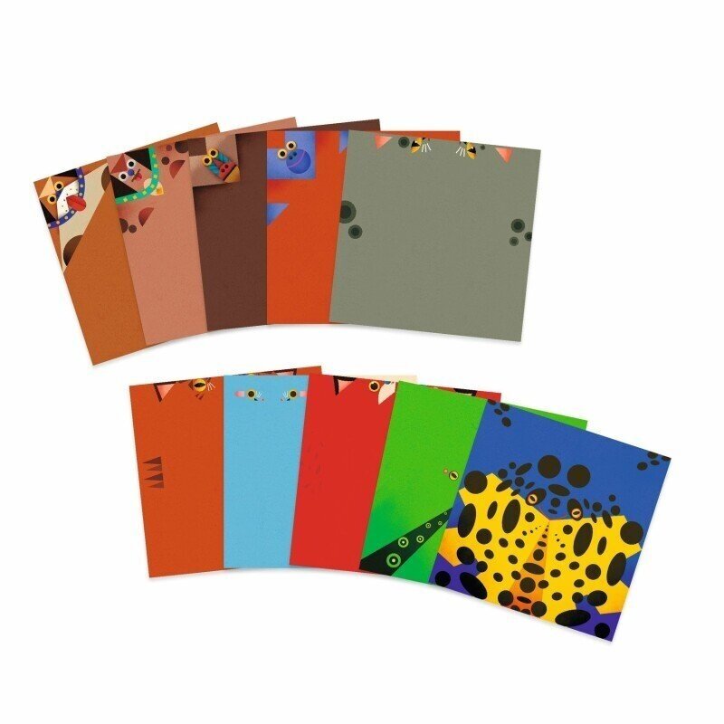 Origami rinkinys Šokinėjantys gyvūnai 2 Origami rinkinys Šokinėjantys gyvūnai 2