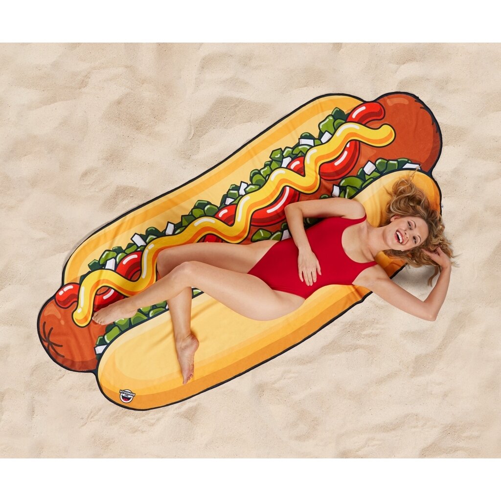 Paplūdimio kilimėlis, Hot Dog Paplūdimio kilimėlis, Hot Dog