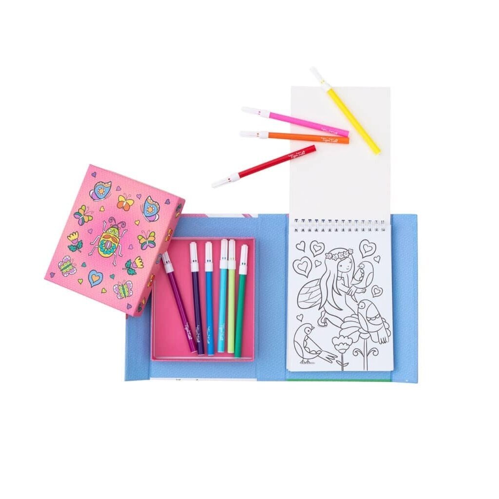 Paslėptų raštų spalvinimo rinkinys "Fėjos" 3 Paslėptų raštų spalvinimo rinkinys "Fėjos" 3