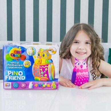 Modelino rankdarbis LOVIN’DO Pelėda 3 Modelino rankdarbis LOVIN’DO Pelėda 3